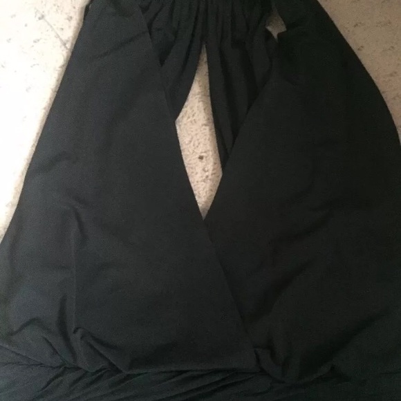 BCBG Maxazria M plunging open back black dress - Picture 3 of 8